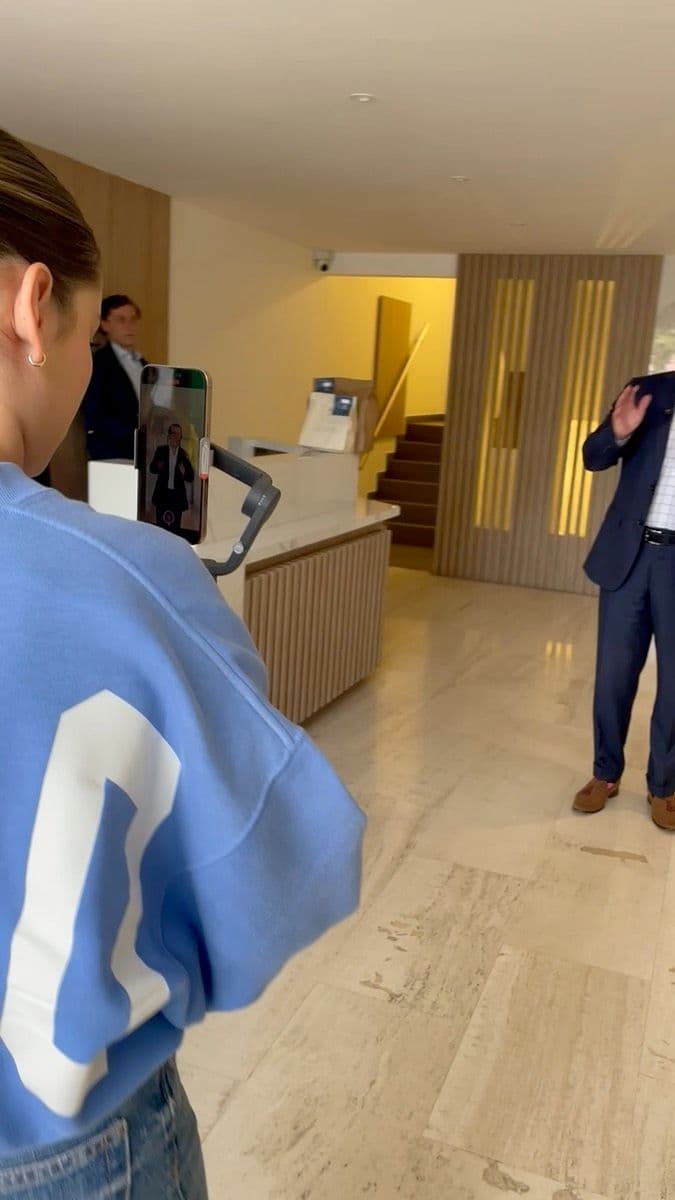 Detalle de rodaje: cámara montada y encuadre listo