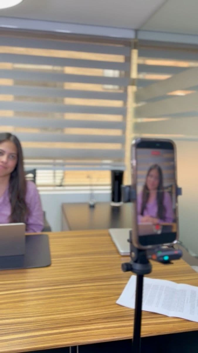 Grabación de contenido de marca personal con Nodo